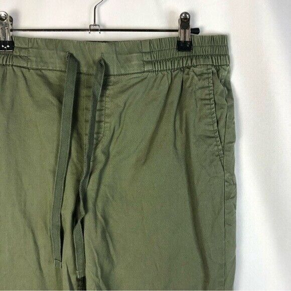 Old Navy Olive Green Straight Leg Pull On Pants 4 - Picture 3 of 4